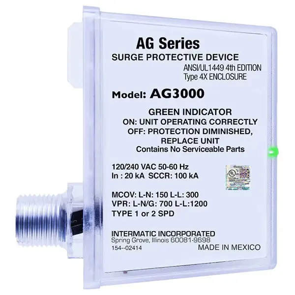 Intermatic® AG3000 Surge Protective Device